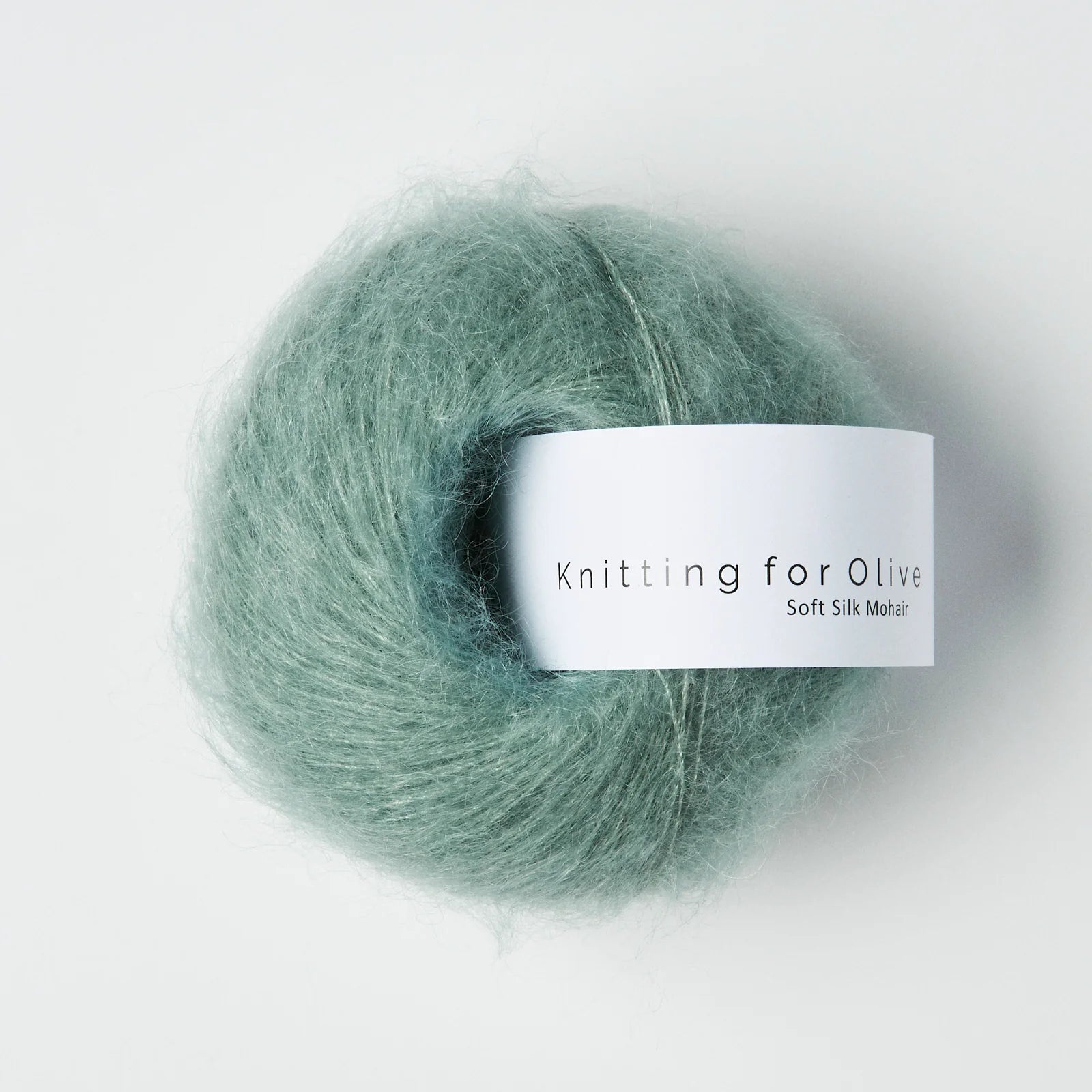 Dusty Aqua - Soft Silk Mohair - Knitting For Olive image 0