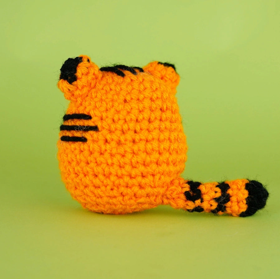 Tanya the Tiger Beginner Crochet Kit - The Woobles image 5
