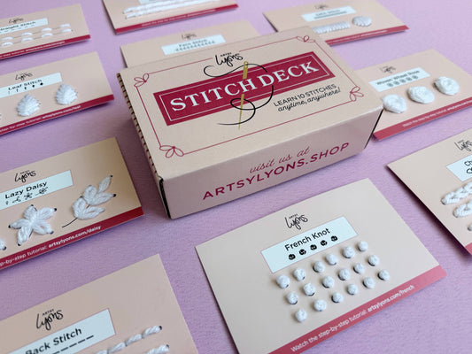 The Stitch Deck Embroidery Kit