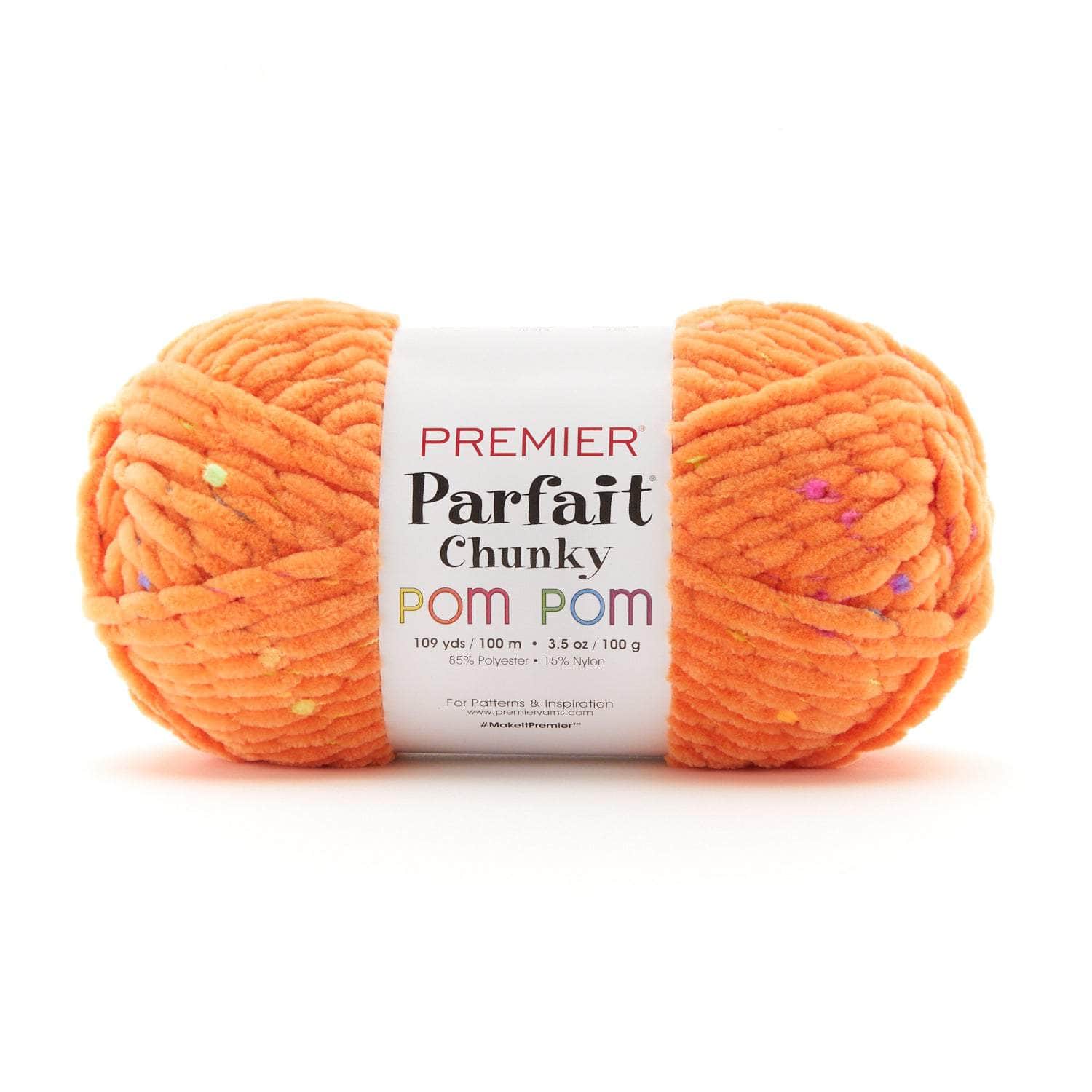 Premier Parfait Chunky Pom Pom Yarn - Citrus Burst image 0