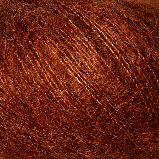 Rust - Soft Silk Mohair - Knitting For Olive image 1