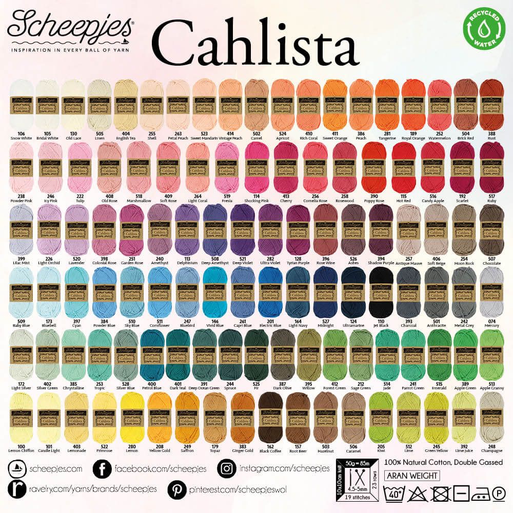 Scheepjes Cahlista - 242 Metal Gray image 1