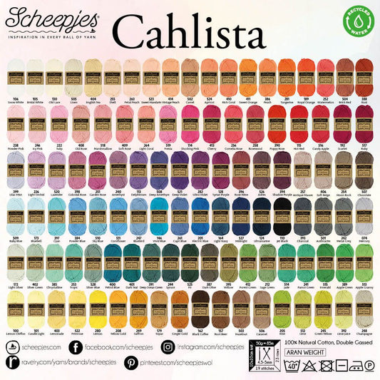 Scheepjes Cahlista - 242 Metal Gray image 1