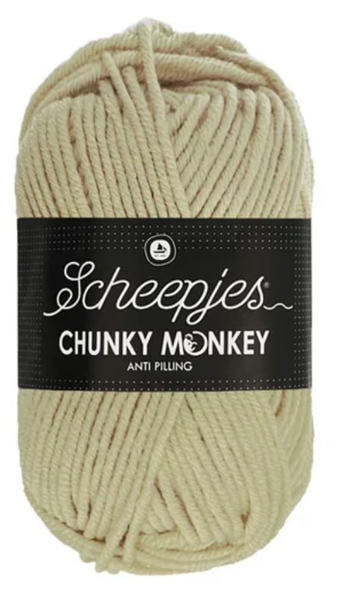Scheepjes Chunky Monkey Yarn - 2010 Parchment image 0
