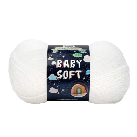 White Pompadour - Baby Soft - Lion Brand image 0