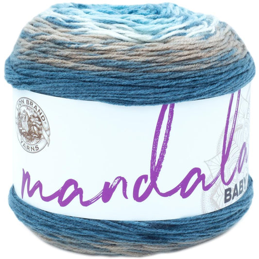 Lion Brand Mandala Baby Yarn by Lion Brand - Wishing Well image 0